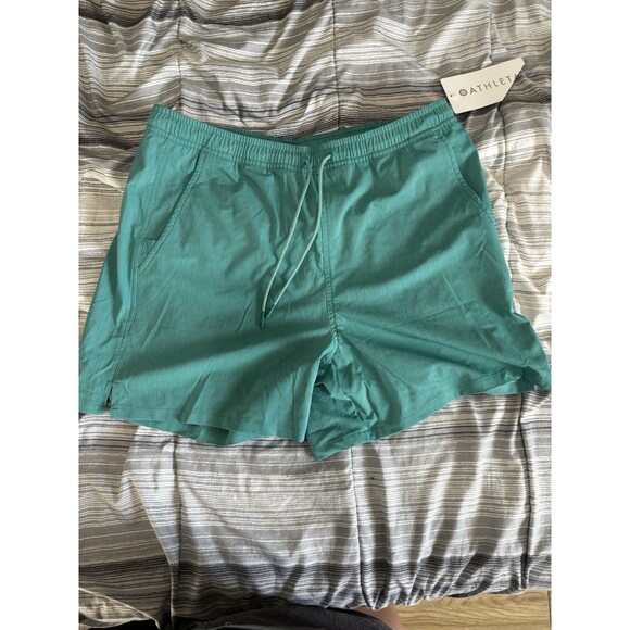 Athleta Pants - Athleta Marin 5" Board Aqua Green Women's Activewear Shorts Size M